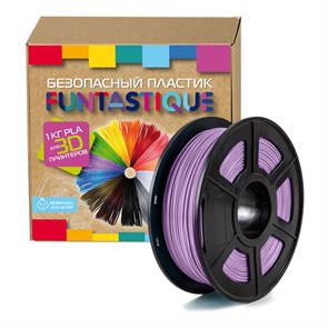 Катушка пластиковая Funtastique PLA-1KG-VT,1.75 мм,1 кг (Фиолетовый) 1164162