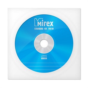 Носители информации CD-R, 48x, Mirex Standard, конверт/1, UL120051A8C 1122478