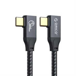 Кабель Orico Type-C/Type-C, USB3.2, 20Гбит/с, 2м,черн(ORICO-CSL32-20-BK-BP) 1898063