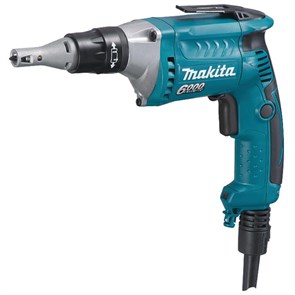 Шуруповерт сетевой MAKITA 570Вт по гипсокартону 1/4HEX подсветка (FS6300) 1225651