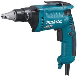 Шуруповерт сетевой MAKITA 570Вт по гипсокартону 1/4HEX (FS4000) 630307