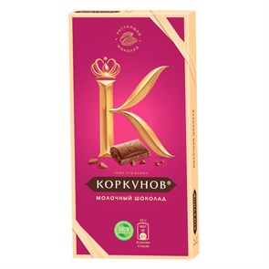 Шоколад Коркунов молочный шоколад, 90 г 1285844