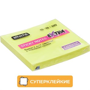 {{productViewItem.photos[photoViewList.activeNavIndex].Alt || productViewItem.photos[photoViewList.activeNavIndex].Description || 'Стикеры Attache Selection Extra с клеев. краем 76х76, неон, желтый 100л'}}