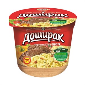 Картофельное пюре Доширак с мясом, 40гх24шт 1756894