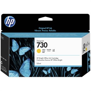 Картридж струйный HP 730 P2V64A жел. (130мл) для T1700 980173