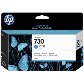 Картридж струйный HP 730 P2V62A гол. (130мл) для T1700 980171