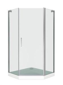 Душ.ограждение GOOD DOOR PANDORA PNT 100-C-CH стекло Прозрачное, 6мм (без поддона и автослива)