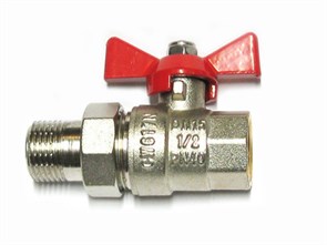 Кран вода VALTEC 1/2" г/ш баб американка (VT.227.N.04)