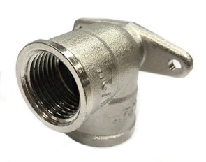 Уголок 1/2 " г/г с креплением RTP XST66030