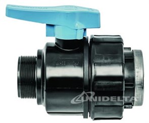 Кран шаровый 1/2" г/ш ПЭ UNIDELTA XST78764