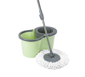 Комплект для уборки VERDE Spin Mop (оливковый)