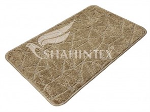 Коврик д/ванны 1 предм. SHAHINTEX PP 50х80 001 кофе с молоком 55 XST324598