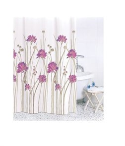 Штора для ванн BATH 180х180 Flowers Pink ch16007/2 (115)