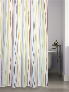 Штора для ванн BATH 180х180 GORGEOUS STRIPE multi (ch-21295) (170)