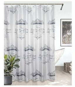 Штора для ванн BATH 180х180 PARIS (grey) (ch22104-1) НОВИНКА (8)