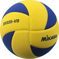 Мяч для вол. на снегу MIKASA SV335-V8, р. 5, оф. мяч FIVB жел-син - фото 1006685