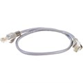 Патч-корд ExeGate (EX169509RUS) UTP-RJ45-RJ45-5e-0,5M-GY, UTP, серый OZ 1845233 - фото 1007444