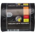 Мешки для мусора ПВД 60л 30мкм 50шт/рул черные 60x90см Amigo 365129 - фото 1008753