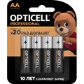 Батарейка OPTICELL Professional AA 4шт/уп 2057716 - фото 1009316