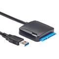 Кабель адаптер USB3.0 ---SATA III 2.5/3,5+SSD, VCOM &lt;CU816 - фото 1009369