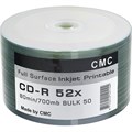 Носители информации CMC CD-R 80 52x Bulk/50 Full Ink Print 2055997 - фото 1009645