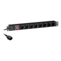 Блок розеток ExeGate ServerPro PDU-19H806 Al-8S-C14-3CU-SW (EX280845RUS) 1930060 - фото 1028276