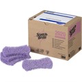 Губки для уборки нецарапающие TASKI 3M Purple Scourer Hand Pad 24шт/уп 1679645 - фото 1055802