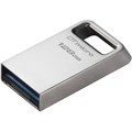 Флеш-память Kingston 128Gb DataTraveler Micro(DTMC3G2/128GB)USB3.0 сереб 1828153 - фото 1092577