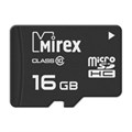 Карта памяти Mirex microSDHC 16Gb (class 10), шт (13612-MC10SD16) 1835809 - фото 1109246