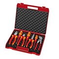 Набор инструмента KNIPEX 7 предметов RED Electro 2 (KN-002115) 1487395 - фото 1118438