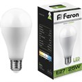 Лампа светодиодная Feron LB-100 Шар E27 25W 175-265V 4000K(25791) 2082356 - фото 1119560