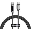 Кабель Baseus USB-C-&gt;-C CS 100W 1.2m черный 2098146 - фото 1123288