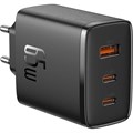 Зарядное устройство сетевое Baseus Cube Pro USB-Cx2+A 65W черный 2098157 - фото 1123407