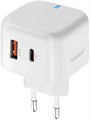 З/У Pero (TC10) USB-C + USB A, кабель USB-C - Apple 8-pin 20Вт, белое XMC122244 - фото 1145154