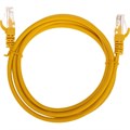 Патч-корд REXANT (02-0105-105) U/UTP, CAT 5e, 26AWG, LSZH, желтый, 1,5м 2111767 - фото 1162105