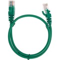 Патч-корд REXANT (02-0106-05) U/UTP, CAT 5e, 26AWG, LSZH, зеленый, 0,5м 2111782 - фото 1162113