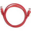 Патч-корд REXANT (02-0103-105) U/UTP, CAT 5e, 26AWG, LSZH, красный, 1,5м 2111788 - фото 1162137