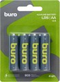 Батарея Buro Alkaline LR6 XM1934861 - фото 22138