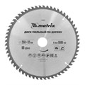 Пильный диск по дереву, 250 х 32 мм, 60 зубьев Matrix Professional XW73267 - фото 286174