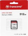 Флеш карта SDXC 512GB Transcend  TS512GSDC300S XM1399242 - фото 336126