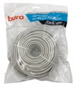 Патч-корд Buro UTP 4 пары cat6 CCA molded 30м серый RJ-45 (m)-RJ-45 (m) XM1543692 - фото 356819