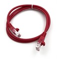 Патч-корд Buro UTP 4 пары cat5E CCA molded 1м красный RJ-45 (m)-RJ-45 (m) XM1427787 - фото 356863