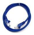 Патч-корд Buro UTP 4 пары cat5E CCA molded 1м голубой RJ-45 (m)-RJ-45 (m) XM1427799 - фото 356865