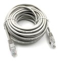 Патч-корд Buro UTP 4 пары cat5E CCA molded 10м серый RJ-45 (m)-RJ-45 (m) XM1428202 - фото 356885