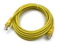 Патч-корд Buro UTP 4 пары cat5E CCA molded 3м желтый RJ-45 (m)-RJ-45 (m) XM1428216 - фото 356894