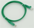 Патч-корд cat5E molded 1м зеленый RJ-45 (m)-RJ-45 (m) XM630496 - фото 357108