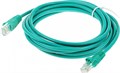 Патч-корд cat5E molded 3м зеленый RJ-45 (m)-RJ-45 (m) XM630504 - фото 357113