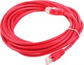 Патч-корд cat5E molded 5м красный RJ-45 (m)-RJ-45 (m) XM630511 - фото 357224