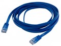 Патч-корд cat5E molded 1м синий RJ-45 (m)-RJ-45 (m) XM630495 - фото 357251