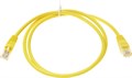 Патч-корд cat5E molded 1м желтый RJ-45 (m)-RJ-45 (m) XM630497 - фото 357252